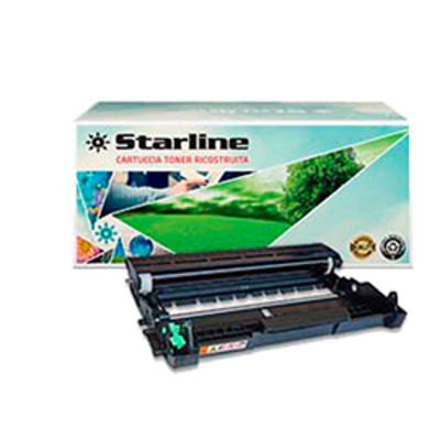 Immagine di Starline - Tamburo ricostruito - per Brother - Nero - 1.200 pag [DR2400-NTS]