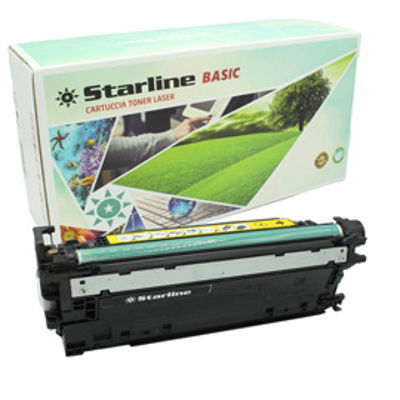 Immagine di Toner Ciano Compatibile Starline BASIC per HP Color LaserJet CP3525 [TNHP251C]