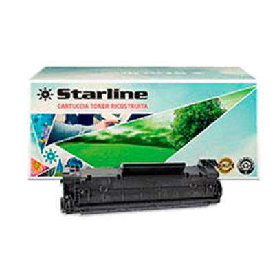 Immagine di Starline - Toner Ricostruito - per Hp - Nero - CB436A - 2.000 pag [36A-STA]