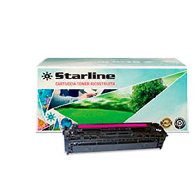 Immagine di Starline - Toner Ricostruito - per Hp - Magenta - CB543A - 1.400 pag [K15106TA]