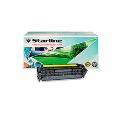 Immagine di Starline - Toner Ricostruito - per Hp - Giallo - CC532A - 2.800 pag [2025Y-STA]