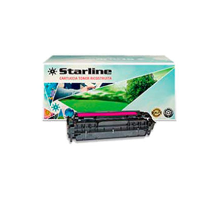 Immagine di Starline - Toner Ricostruito - per Hp - Magenta - CC533A - 2.800 pag [2025M-STA]