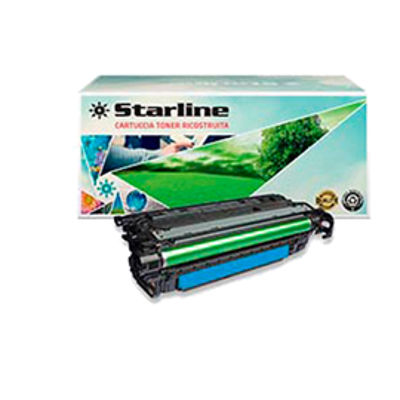 Immagine di Starline - Toner Ricostruito - per Hp - Ciano - CE261A - 11.000 pag [K15368TA]