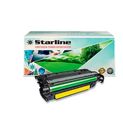 Immagine di Starline - Toner Ricostruito - per Hp - Giallo - CE262A - 11.000 pag [K15370TA]