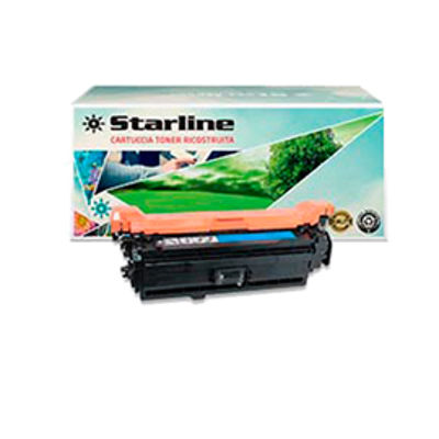 Immagine di Starline - Toner Ricostruito - per Hp - Ciano - CE401A - 6.000 pag [K15538TA]