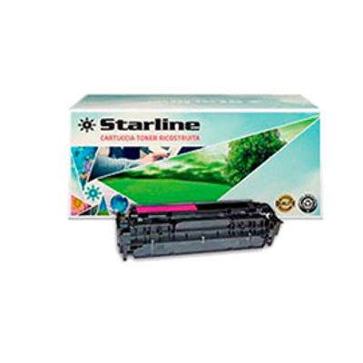 Immagine di Starline - Toner Ricostruito - per Hp - Magenta - CE413A - 2.600 pag [K15581TA]