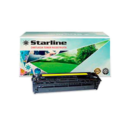 Immagine di Starline - Toner Ricostruito - per Hp - Giallo - CF212A - 1.800 pag [K15595TA]