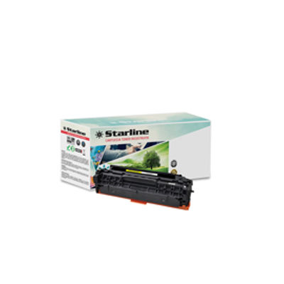 Immagine di Starline - Toner Ricostruito - per Hp - Giallo - CF382A - 2.700 pag [M476Y-STA]