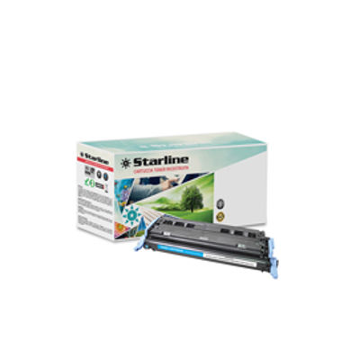 Immagine di Starline - Toner Ricostruito - per Hp - Ciano - Q6001A - 2.000 pag [K12241TA]