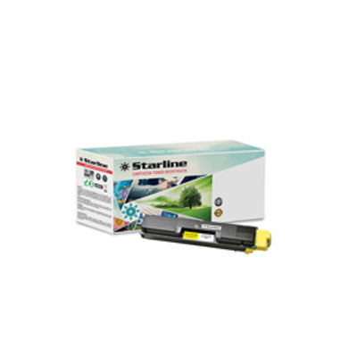 Immagine di Starline - Toner Ricostruito - per Kyocera - Giallo - TK-580Y - 2.800 pag [K15608TA]