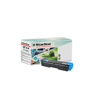 Immagine di Starline - Toner Ricostruito - per Kyocera - Ciano - TK-590C - 5.000 pag [K15486TA]