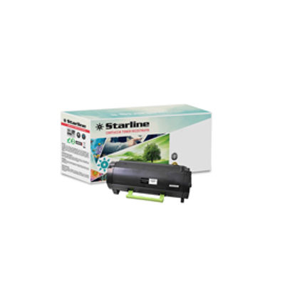 Immagine di Starline - Toner Ricostruito - per Lexmark - Nero - 51F2H00 - 5.000 pag [K18527TA]