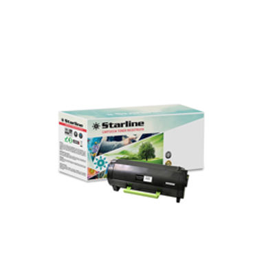 Immagine di Starline - Toner Ricostruito - per Lexmark - Nero - 50F2X00 - 10.000 pag [K15638TA]