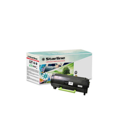 Immagine di Starline - Toner Ricostruito per Lexmark - Nero - 50F2U00 - 20.000 pag [MS610-HY-STA]