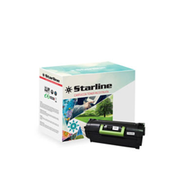 Immagine di Starline - Toner Ricostruito per Lexmark - Nero - 52D2X00 - 45.000 pag [MS811-STA]