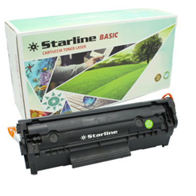 Immagine di Toner Nero Compatibile Starline BASIC per X HP LJ 1010 1012 1015 3015 3020 3030 [TNHP12A]