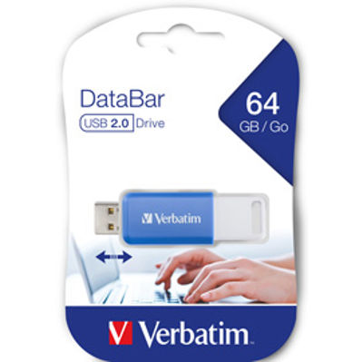 Immagine di Verbatim - Chiavetta USB - Blu - 49455 - 64 GB [49455]