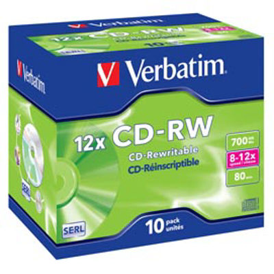 Immagine di 43148 CD-RW 700MB DATALIFEPLUS 8X 12X [VERCDRW70010X]