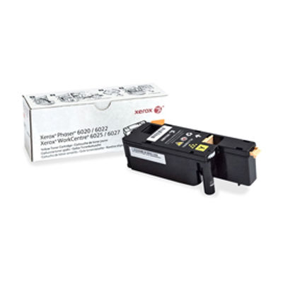 Immagine di Xerox - toner - phaser 6020/6022, giallo, work centre 6025/6027 [106R02758]