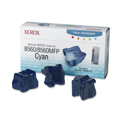 Immagine di Xerox - Conf. 3 stick Solid ink - Ciano - 108R00723 - 3.400 pag [108R00723]